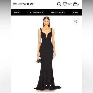 Michael Costello x REVOLVE Loren Gown in Black